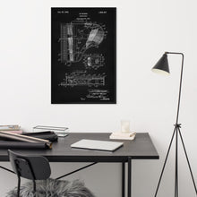 Load image into Gallery viewer, Grand Piano Patent Framed Wall Art
