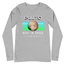 Load image into Gallery viewer, Pluto Rest in Space Long Sleeve Tee
