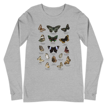 Load image into Gallery viewer, Butterfly Taxonomy Long Sleeve Tee
