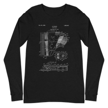 Load image into Gallery viewer, Grand Piano Patent Long Sleeve Tee
