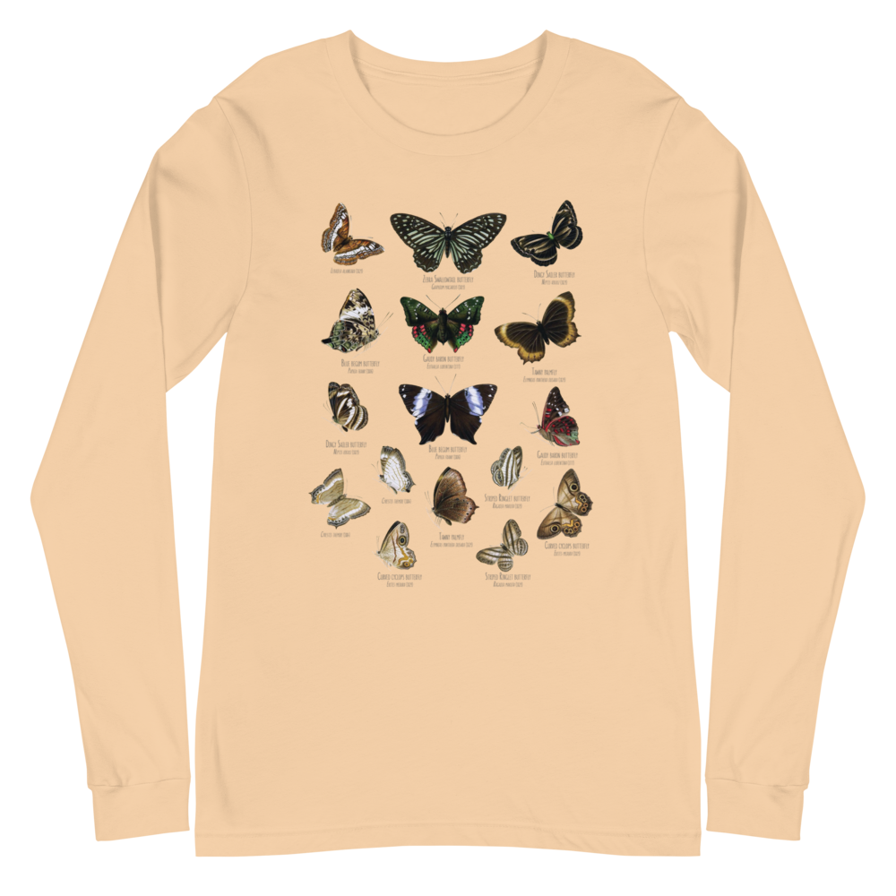 Butterfly Taxonomy Long Sleeve Tee