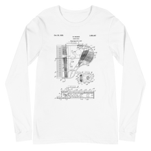 Load image into Gallery viewer, Grand Piano Patent Long Sleeve Tee
