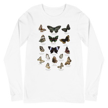 Load image into Gallery viewer, Butterfly Taxonomy Long Sleeve Tee
