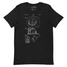 Load image into Gallery viewer, Fire Fighter Helmet Patent Tee
