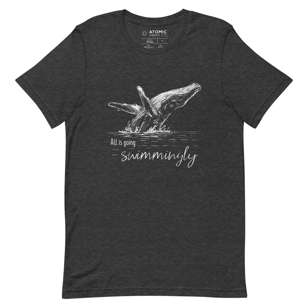 Humpback Whale Going Swimmingly Tee