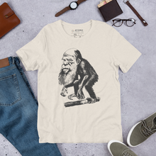 Load image into Gallery viewer, Darwin Ape Caricature Tee
