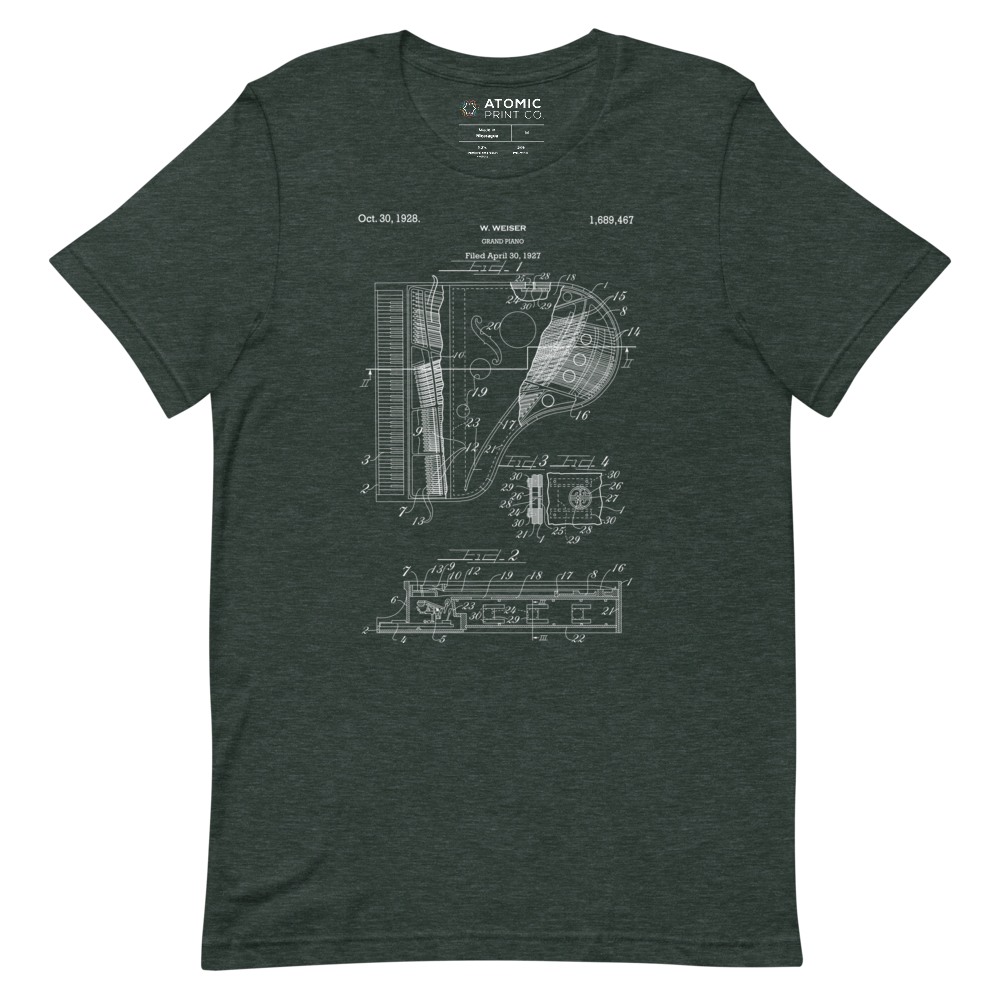 Grand Piano Patent Tee