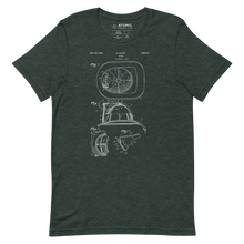 Load image into Gallery viewer, Fire Fighter Helmet Patent Tee
