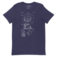 Load image into Gallery viewer, Fire Fighter Helmet Patent Tee
