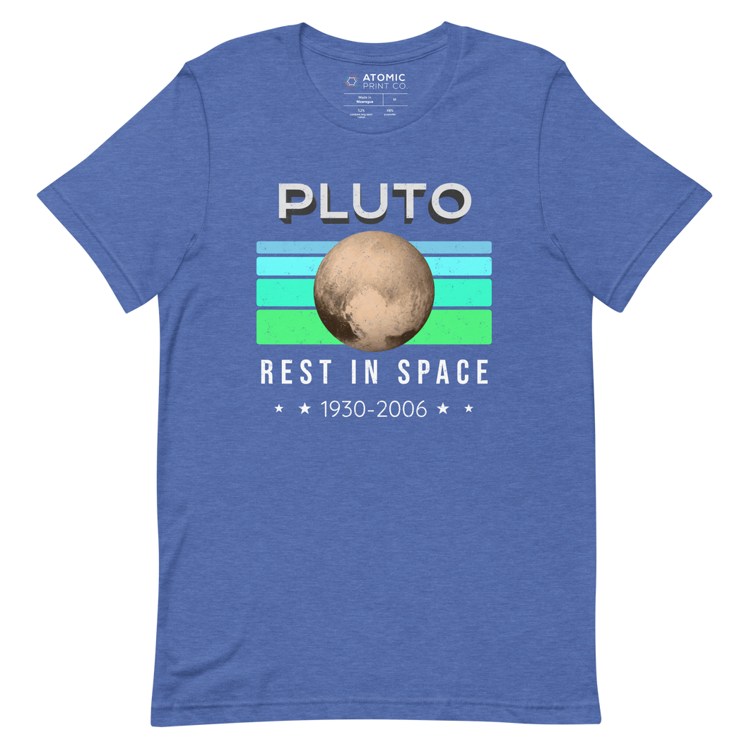 Pluto Rest in Space Tee
