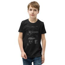 Load image into Gallery viewer, Guitar Patent Youth Tee
