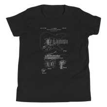 Load image into Gallery viewer, Guitar Patent Youth Tee
