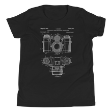 Load image into Gallery viewer, Camera Patent Youth Tee
