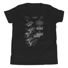 Load image into Gallery viewer, Toy Building Brick Patent Youth Tee
