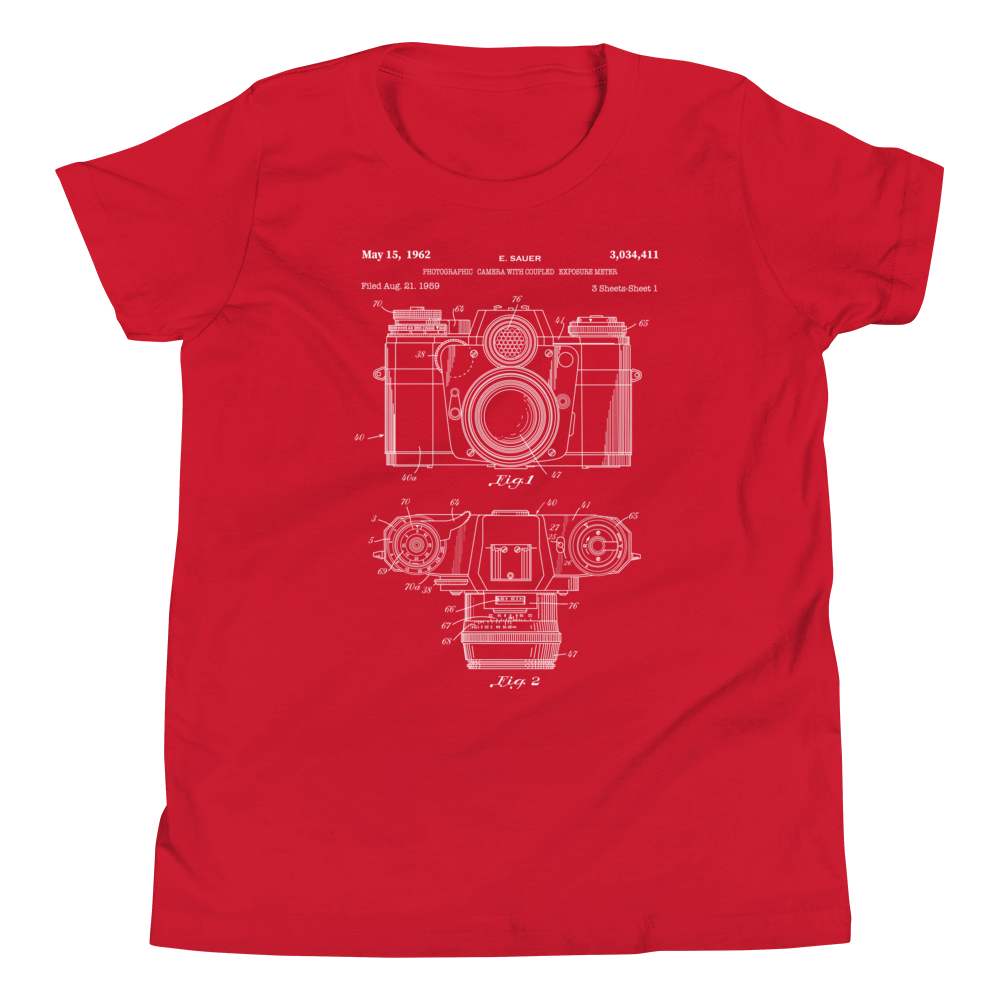 Camera Patent Youth Tee